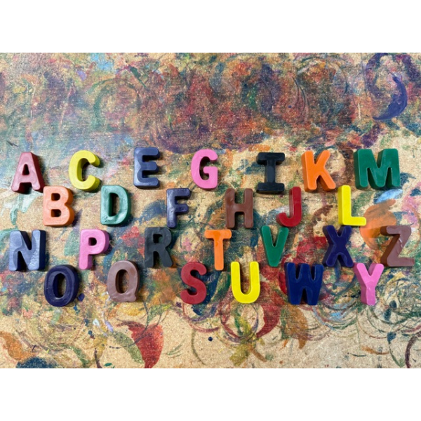 Alphabet Letters Crayons