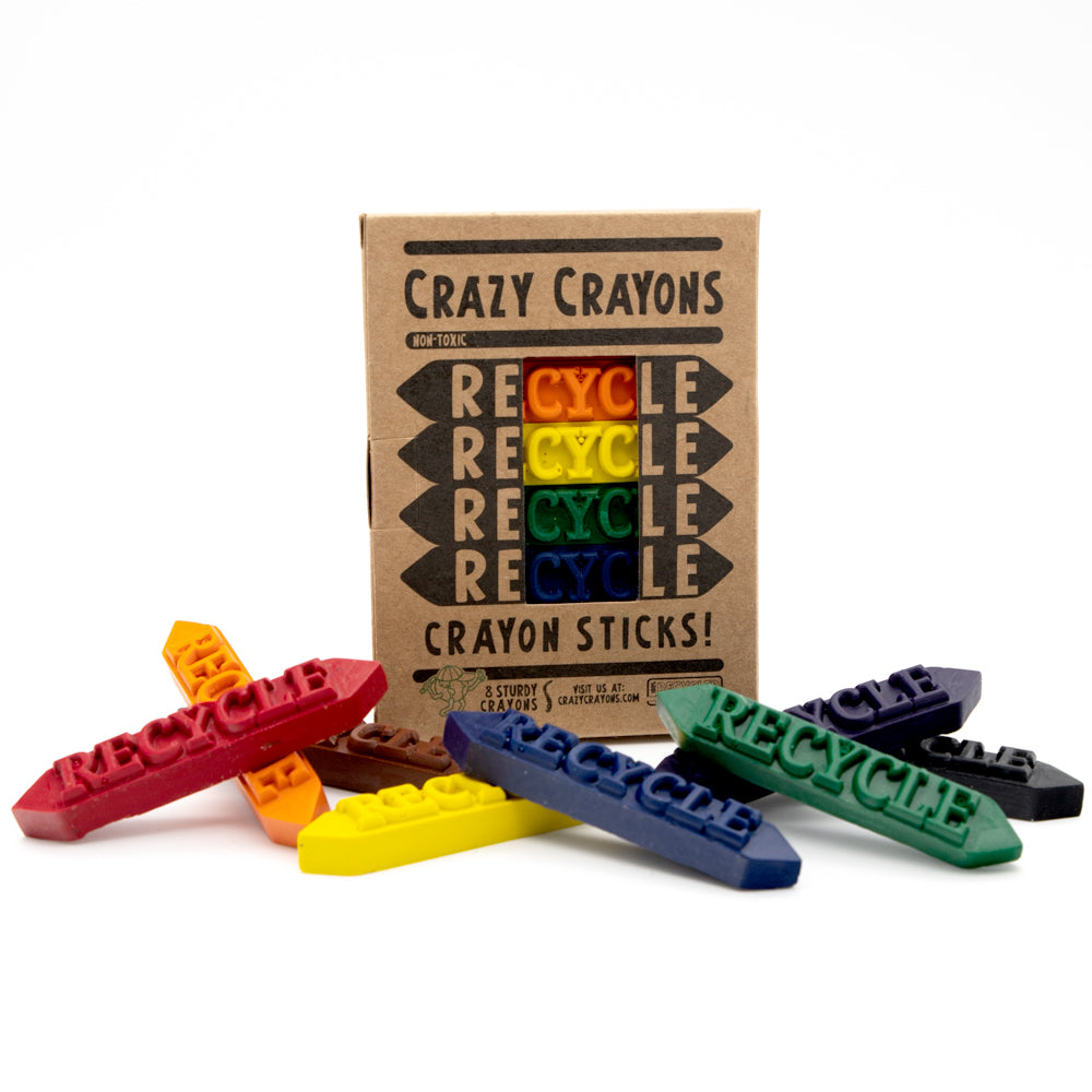 Recycled Sticks Crayon - 8 Count Box